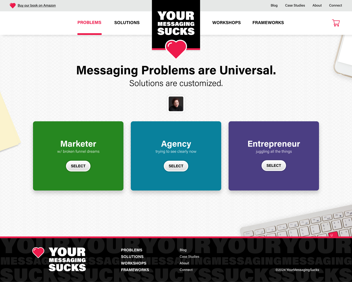 Your Messaging Sucks Website